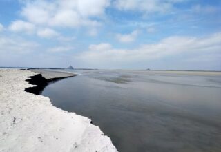 Escapade hivernale, l’immensité des grèves